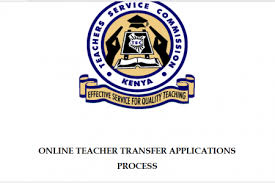 Online teacher transfer applications 